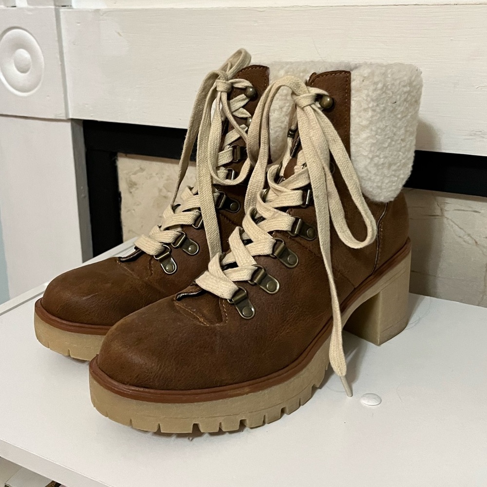 Fur Heeled Boots